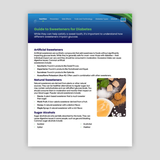 Guide to Sweeteners for Diabetes