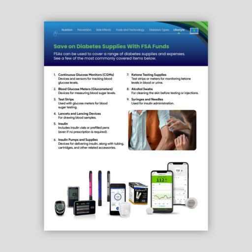 Save on Diabetes Supplies With FSA Funds