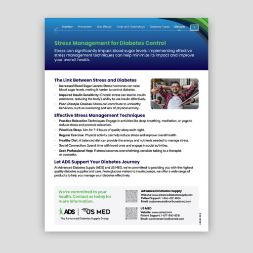 Stress Management for Diabetes Control