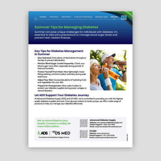 Summer Tips for Managing Diabetes
