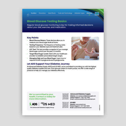 Blood Glucose Testing Basics