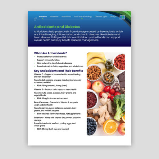 Antioxidants and Diabetes
