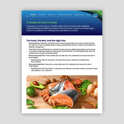 A Guide to Fats in Food
