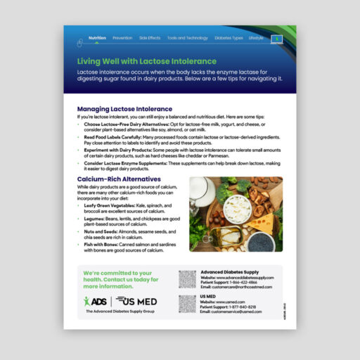 Living Well with Lactose Intolerance