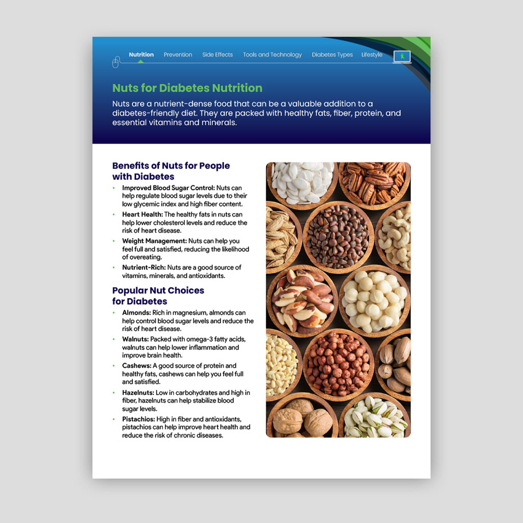 Nuts for Diabetes Nutrition