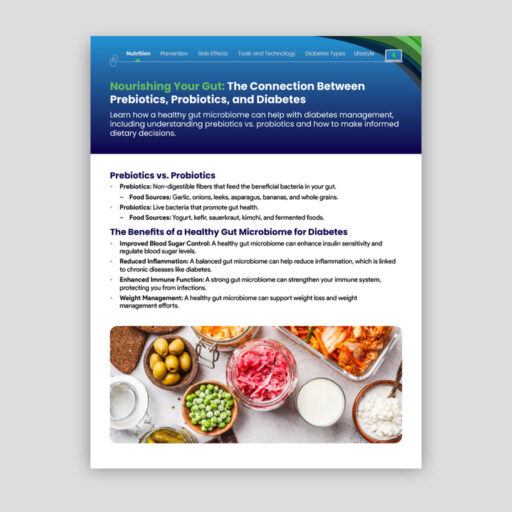 The Connection Between Prebiotics, Probiotics, and Diabetes