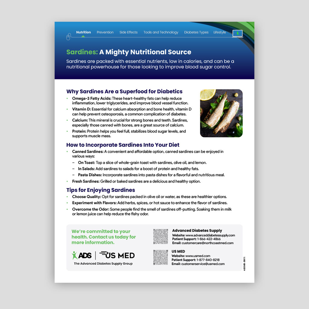 Sardines: A Mighty Nutritional Source