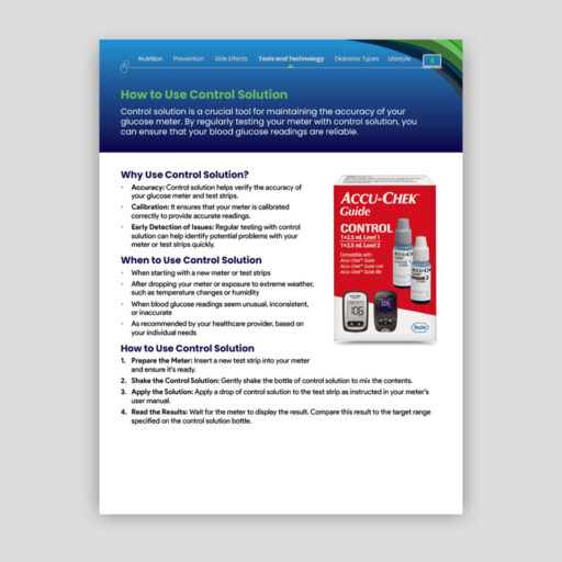 How to Use Control Solution